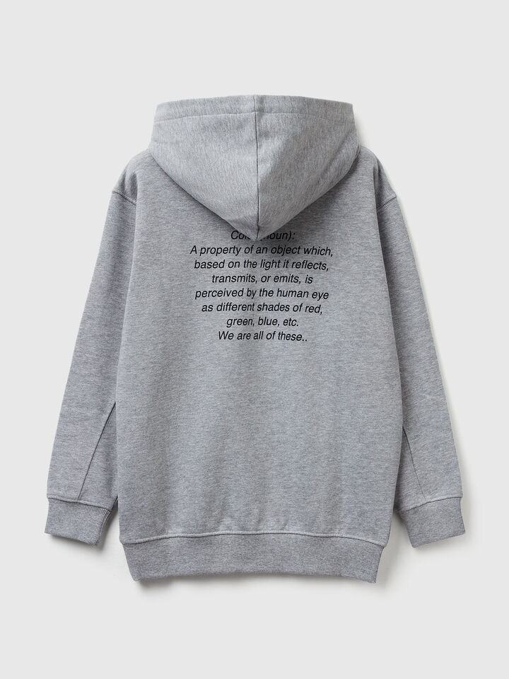 SWEATER W/HOOD Junior Boy image number 2